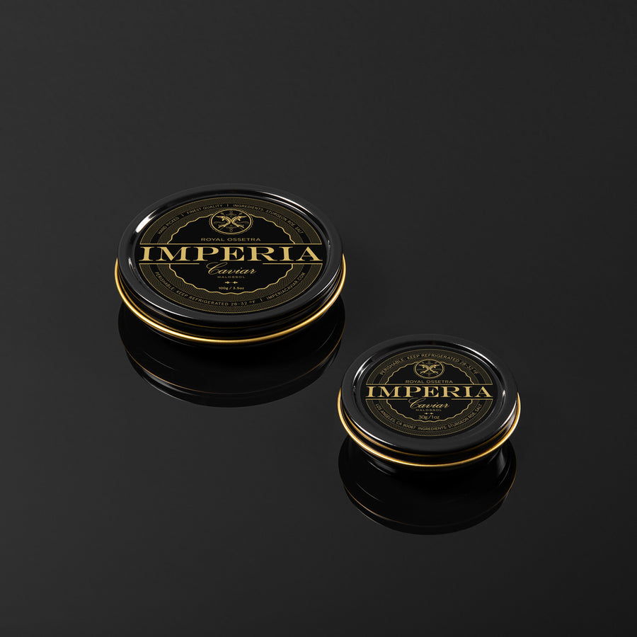 Smoked Trout Roe & Royal Ossetra Caviar